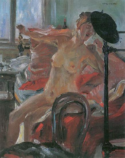 Lovis Corinth Morgens Norge oil painting art